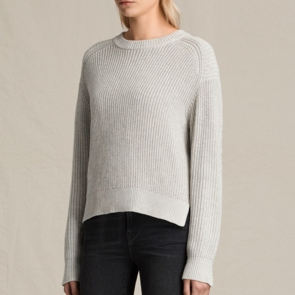 ALLSAINTS Aria Laced Short Jumper - Picture 2 of 15